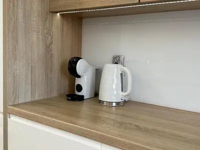 Kuchnia lub aneks kuchenny w obiekcie Apartament GreenHills 2