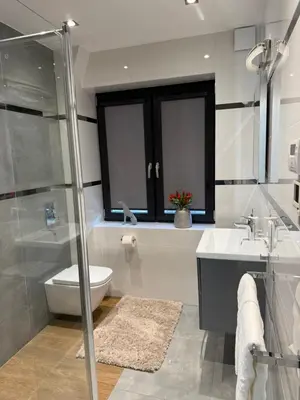 Łazienka w obiekcie Apartament GreenHills 2