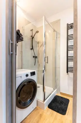 Łazienka w obiekcie Kłodzki Apartament z Parkingiem - Blisko Centrum