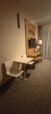 Telewizja i/lub zestaw kina domowego w obiekcie Apartament Czarna Góra Blue