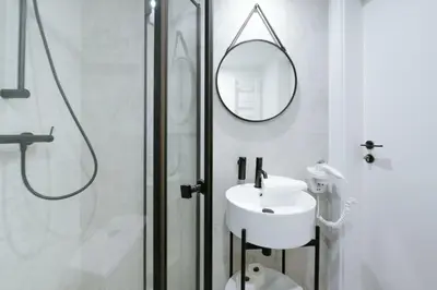 Łazienka w obiekcie Nowy Targ Jodłowa by Comfort Apartments