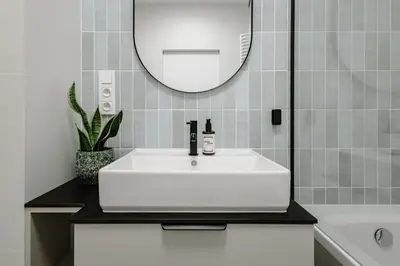 Łazienka w obiekcie Braniborska 70 - Natural Luxury Apartment - Wrocław - Fair Rentals