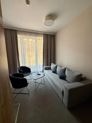 Część wypoczynkowa w obiekcie Aparthotel Apartamenty Czarna Góra 420