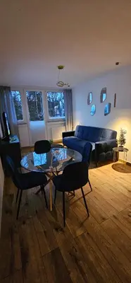 Część wypoczynkowa w obiekcie Apartament na Wojciecha