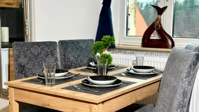 Część wypoczynkowa w obiekcie Apartamenty w Starej Wieży by LibertaRent