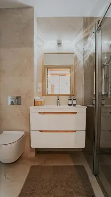 Łazienka w obiekcie Lawendowe Rancho