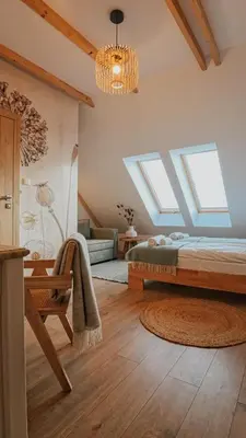 Część wypoczynkowa w obiekcie Lawendowe Rancho