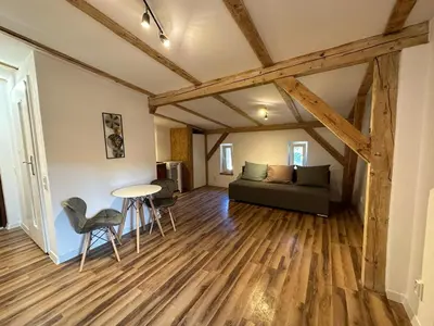 Część wypoczynkowa w obiekcie Bingo apartament przy deptaku