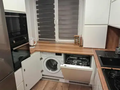 Kuchnia lub aneks kuchenny w obiekcie Przytulny apartament