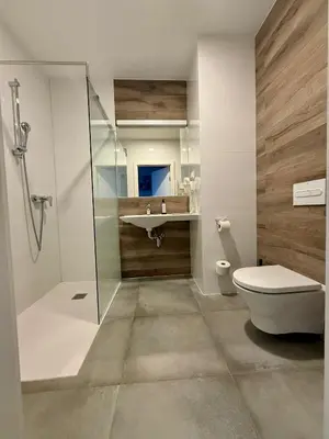 Łazienka w obiekcie Aparthotel Apartamenty Czarna Góra 0101