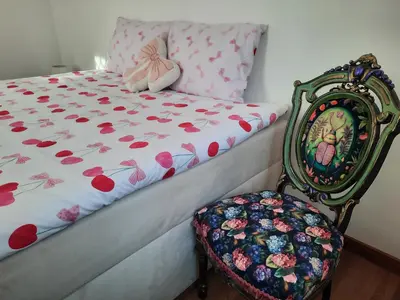 Łóżko lub łóżka w pokoju w obiekcie Cozy Zdrój