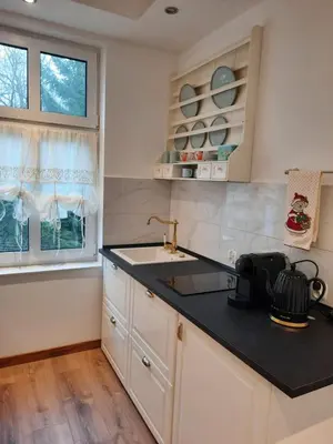 Kuchnia lub aneks kuchenny w obiekcie Cozy Zdrój