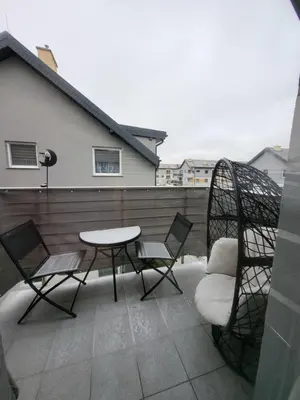 Balkon lub taras w obiekcie Apartament Daisy 2