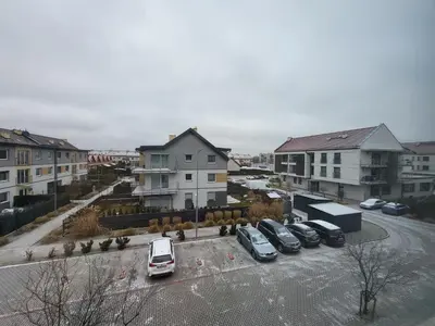 Budynek, w którym mieści się apartament