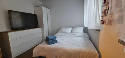 Łóżko lub łóżka w pokoju w obiekcie Apartament Lifestyle