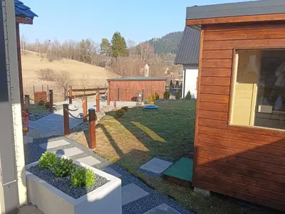 Widok na góry z tej willi