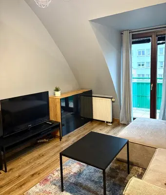 Część wypoczynkowa w obiekcie AH Apartament Wroclavia