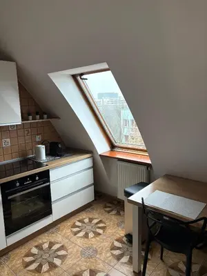 Kuchnia lub aneks kuchenny w obiekcie AH Apartament Wroclavia