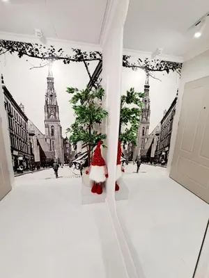 Łóżko lub łóżka w pokoju w obiekcie Poznaj Mickiewicza 2