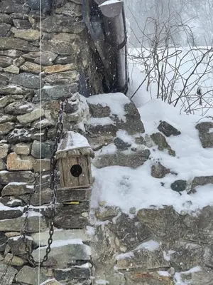 Obiekt Agroturystyka Monte Luna - domki zimą