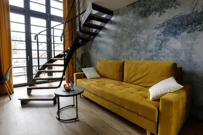 Część wypoczynkowa w obiekcie Central Wroclaw Apartment - Great Location - Chic and Luxury - JP33