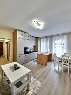 Kuchnia lub aneks kuchenny w obiekcie Apartament BLISKO SZLAKU