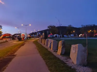 Plan piętra w obiekcie Pokoje Ślężanskie