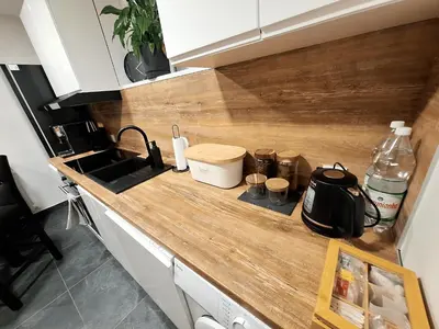 Kuchnia lub aneks kuchenny w obiekcie Apartament Polna 21