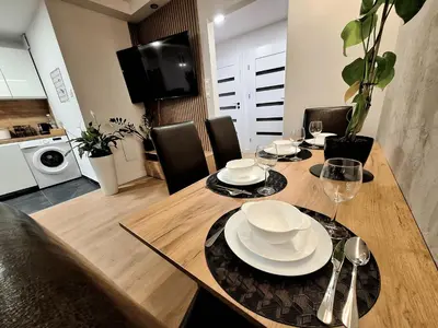 Kuchnia lub aneks kuchenny w obiekcie Apartament Polna 21