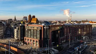 Widok na miasto Wrocław z tego apartamentu