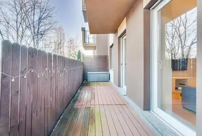 Balkon lub taras w obiekcie Hubska 62B by Homeprime