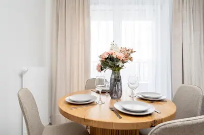 Plan piętra w obiekcie Luxury Sky Jagodno Apartment with Jacuzzi Parking & Terrace by Renters Prestige