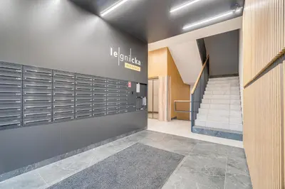 Plan piętra w obiekcie Legnicka Residence Adam i Ela