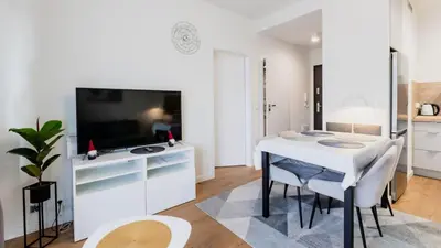 Telewizja i/lub zestaw kina domowego w obiekcie Zwycięzców, Sun & Snow