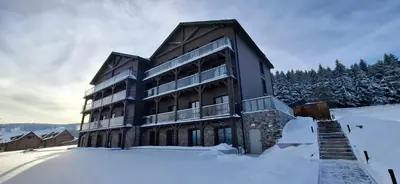Obiekt Apartman A9 - Zieleniec zimą