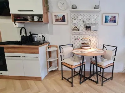 Kuchnia lub aneks kuchenny w obiekcie Silverka Studio