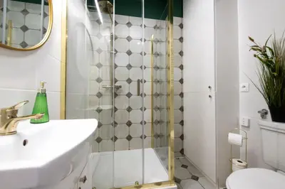 Łazienka w obiekcie Apartament Gwiazd