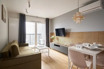Plan piętra w obiekcie 3-room apartment near the Main Railway Station MA18