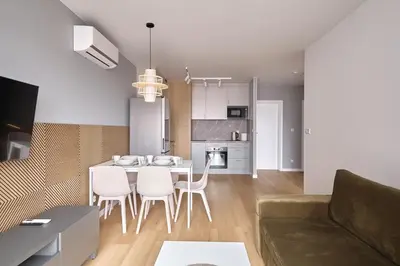 Plan piętra w obiekcie 3-room apartment near the Main Railway Station MA18