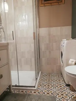Łazienka w obiekcie Apartamenty Mirabelka
