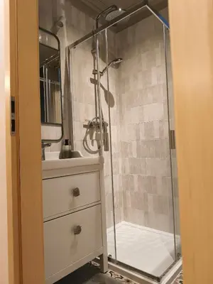 Łazienka w obiekcie Apartamenty Mirabelka