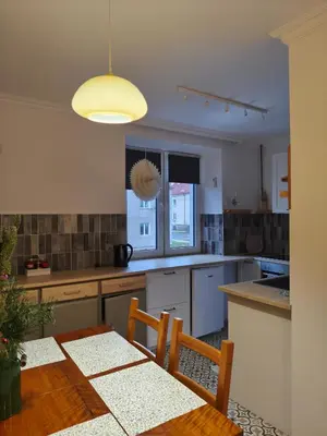 Kuchnia lub aneks kuchenny w obiekcie Apartamenty Mirabelka