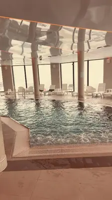 Basen w obiekcie Sienna Aparthotel Czarna Perła 301 Czarna Góra lub w pobliżu