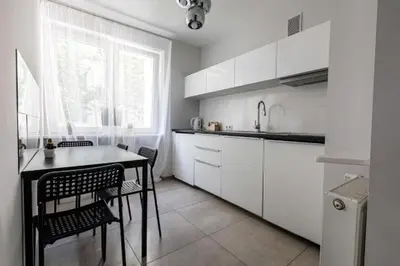 Kuchnia lub aneks kuchenny w obiekcie Central Wroclaw Apartment - Old Town - Comfortable and Cozy - W3