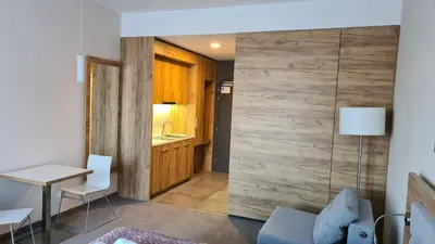 Część wypoczynkowa w obiekcie Aparthotel Apartamenty Czarna Góra 0119