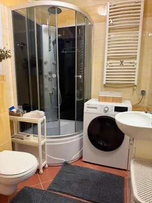 Łazienka w obiekcie Apartament Salamandra Due