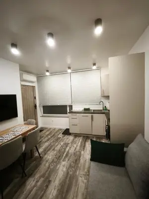 Kuchnia lub aneks kuchenny w obiekcie Apartament przy Małej Panwi III