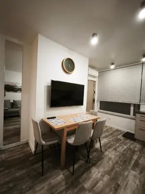 Telewizja i/lub zestaw kina domowego w obiekcie Apartament przy Małej Panwi III