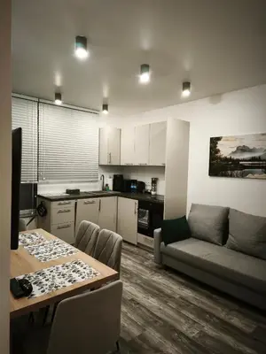 Kuchnia lub aneks kuchenny w obiekcie Apartament przy Małej Panwi III