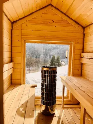 Plan piętra w obiekcie Baranówka - komfortowe domki i apartamenty z balia, sauną, widokiem i ogrodem